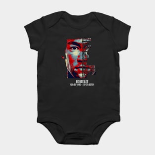 Bruce Dragon Legend Movie Bruce Jeet Kune Do Baby Bodysuit